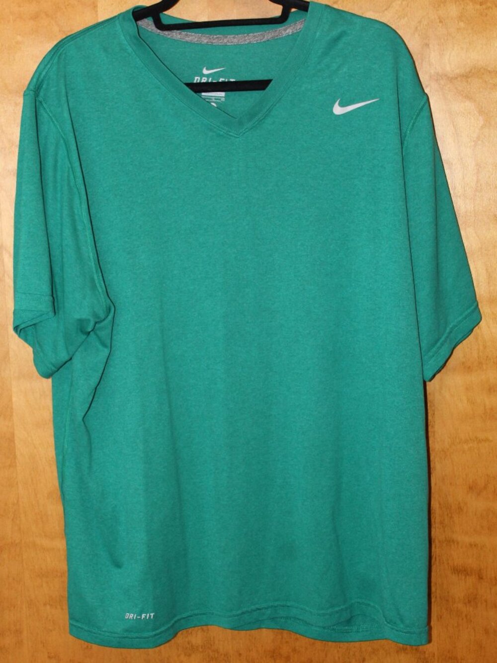 Nike Dri-Fit Mens Size XL Short Sleeve T-Shirt Green